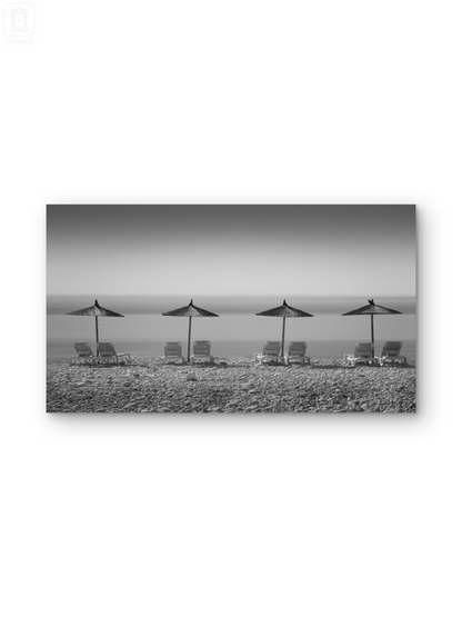 Monochrome Beach Retreat