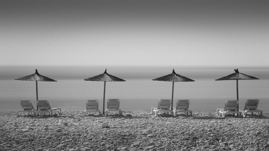 Monochrome Beach Retreat