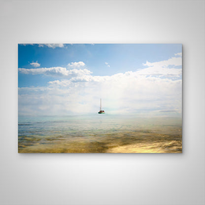 A Lonely Sailboat