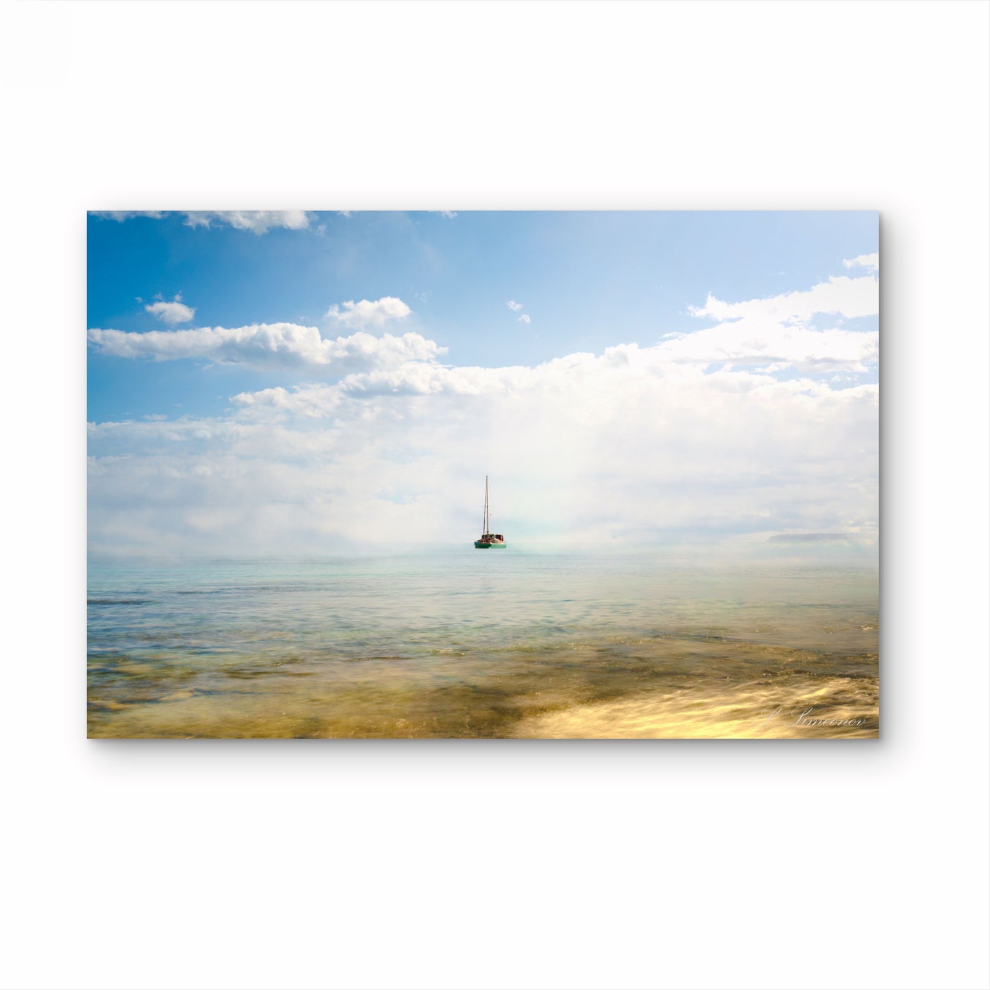 A Lonely Sailboat